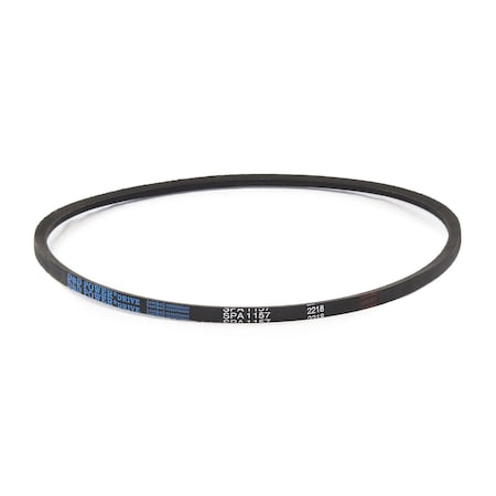 D&D SPA1157 Metric V-Belt, 1157mm Outside Length, 13 mm Top Width, 10 mm Thickness, 1 Ribs SPA1157